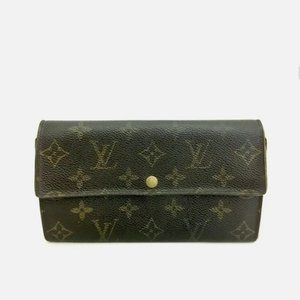 Louis Vuitton  Monogram  Sarah Long Bifold Wallet (P2434).